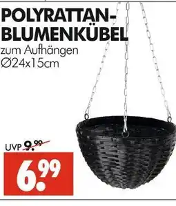 Wreesmann Polyrattan-blumenkübel Angebot