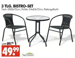 Wreesmann Top garten 3 tlg. bistro-set Angebot