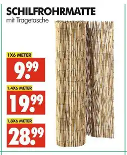Wreesmann Schilfrohrmatte 1x6 meter Angebot