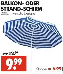 Wreesmann Balkon- oder strand-schirm Angebot