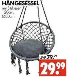 Wreesmann Hängesessel mit sitzkissen Angebot