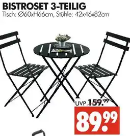 Wreesmann Bistroset 3-teilig Angebot