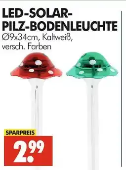 Wreesmann Led-solar-pilz-bodenleuchte Angebot