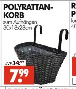 Wreesmann Polyrattan-korb Angebot