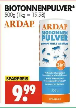Wreesmann Ardap biotonnenpulver Angebot