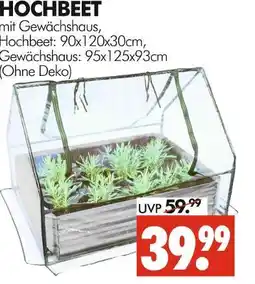 Wreesmann Hochbeet mit gewächshaus Angebot