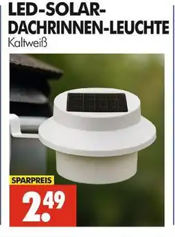 Wreesmann Led-solar-dachrinnen-leuchte Angebot