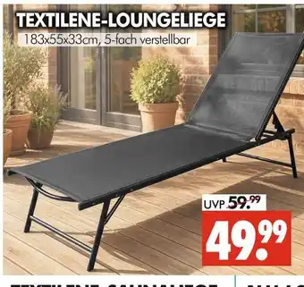 Wreesmann Textilene-loungeliege Angebot