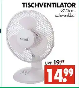 Wreesmann Germatic tischventilator Angebot