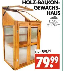 Wreesmann Holz-balkon-gewächshaus Angebot