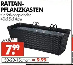 Wreesmann Rattan-pflanzkasten Angebot