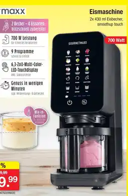 Zimmermann Gourmetmaxx eismaschine Angebot