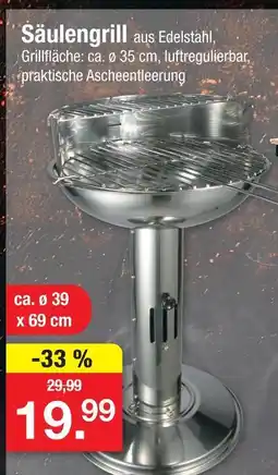 Zimmermann Säulengrill Angebot