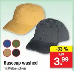 Zimmermann Basecap washed Angebot