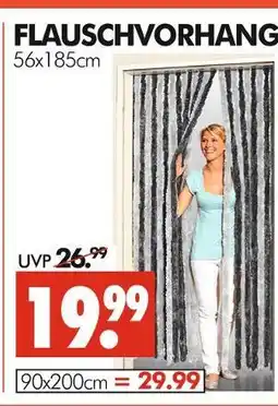 Wreesmann Flauschvorhang 56x185 cm Angebot