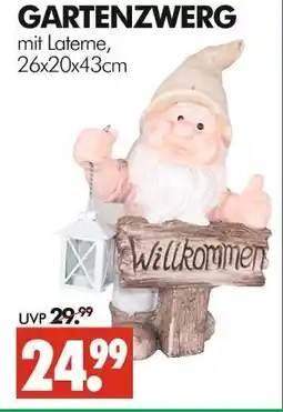 Wreesmann Gartenzwerg mit laterne Angebot