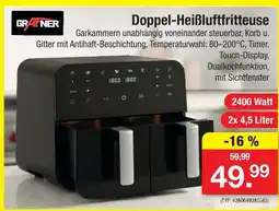 Zimmermann Grafner doppel-heißluftfritteuse Angebot