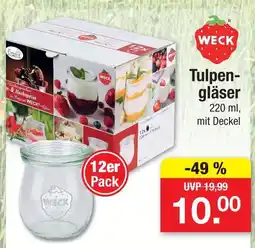 Zimmermann Weck tulpen-gläser Angebot