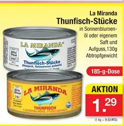 Zimmermann La miranda thunfisch-stücke in sonnenblumenöl Angebot