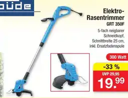 Zimmermann Elektro-rasentrimmer grt 350f Angebot
