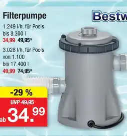 Zimmermann Bestway filterpumpe 1.249 l/h Angebot