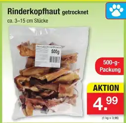 Zimmermann Rinderkopfhaut getrocknet Angebot