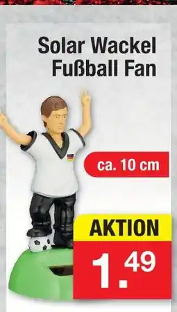 Zimmermann Solar wackel fußball fan Angebot