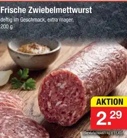 Zimmermann Frische zwiebelmettwurst Angebot