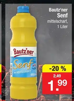 Zimmermann Bautz'ner senf mittelscharf Angebot