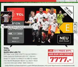 Hirsch und Ille Tcl 115c7k qled mini led tv Angebot