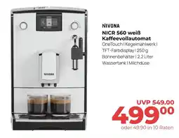 Hirsch und Ille Nivona nicr 560 weiß kaffeevollautomat Angebot