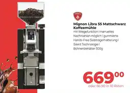 Hirsch und Ille Eureka mignon libra 55 mattschwarz kaffeemühle Angebot