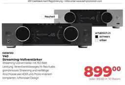 Hirsch und Ille Onkyo y40 streaming-vollverstärker Angebot