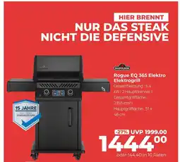 Hirsch und Ille Napoleon rogue eq 365 elektrogrill Angebot