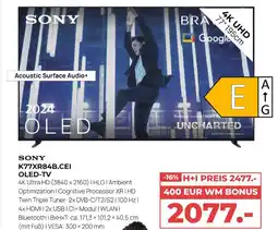 Hirsch und Ille Sony k77xr84b.cei oled-tv Angebot