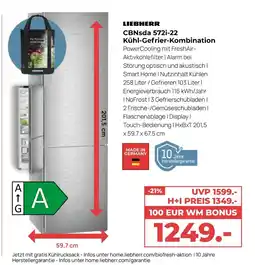 Hirsch und Ille Liebherr cbnsda 572i-22 kühl-gefrier-kombination Angebot