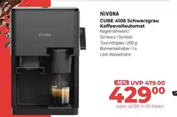 Hirsch und Ille Nivona cube 4106 schwarzgrau kaffeevollautomat Angebot