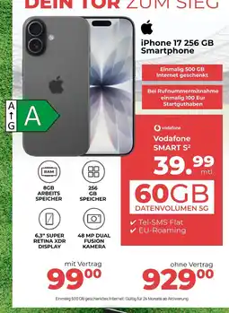 Hirsch und Ille Apple iphone 17 256 gb smartphone Angebot
