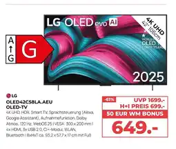 Hirsch und Ille Lg oled42c58la.aeu oled-tv Angebot