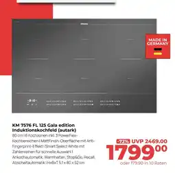 Hirsch und Ille Miele km 7576 fl 125 gala edition induktionskochfeld Angebot