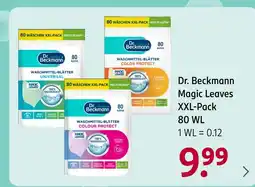 Rossmann Dr. beckmann magic leaves xxl-pack Angebot