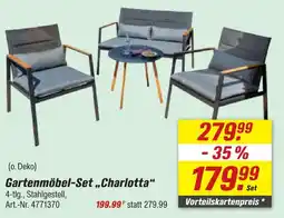 toom Baumarkt Gartenmöbel-set charlotta Angebot