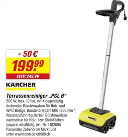 toom Baumarkt Kärcher terrassenreiniger pcl 6 Angebot