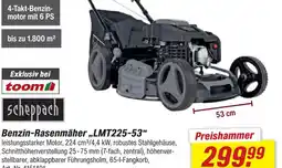 toom Baumarkt Scheppach benzin-rasenmäher lmt225-53 Angebot
