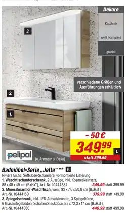 toom Baumarkt Pelipal waschtischunterschrank Angebot