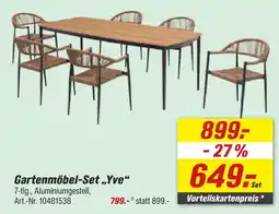 toom Baumarkt Gartenmöbel-set „yve“ Angebot