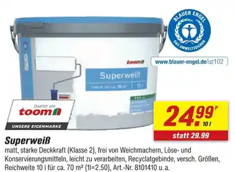 toom Baumarkt Toom superweiß Angebot