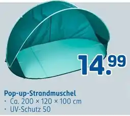 Rossmann Pop-up-strandmuschel Angebot