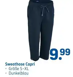 Rossmann Sweathose capri Angebot