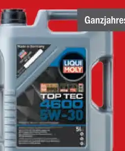 toom Baumarkt Liqui moly motorenöl „top tec 4600 5w-30“ Angebot